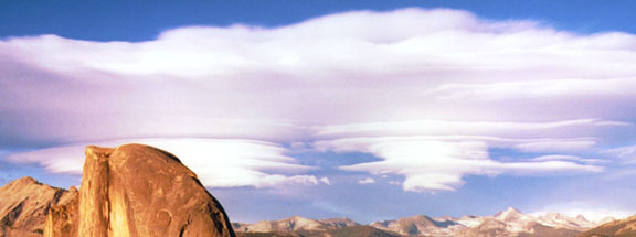 Close-up of Lenticular Clouds