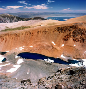 Dana Lake and Mono Lake